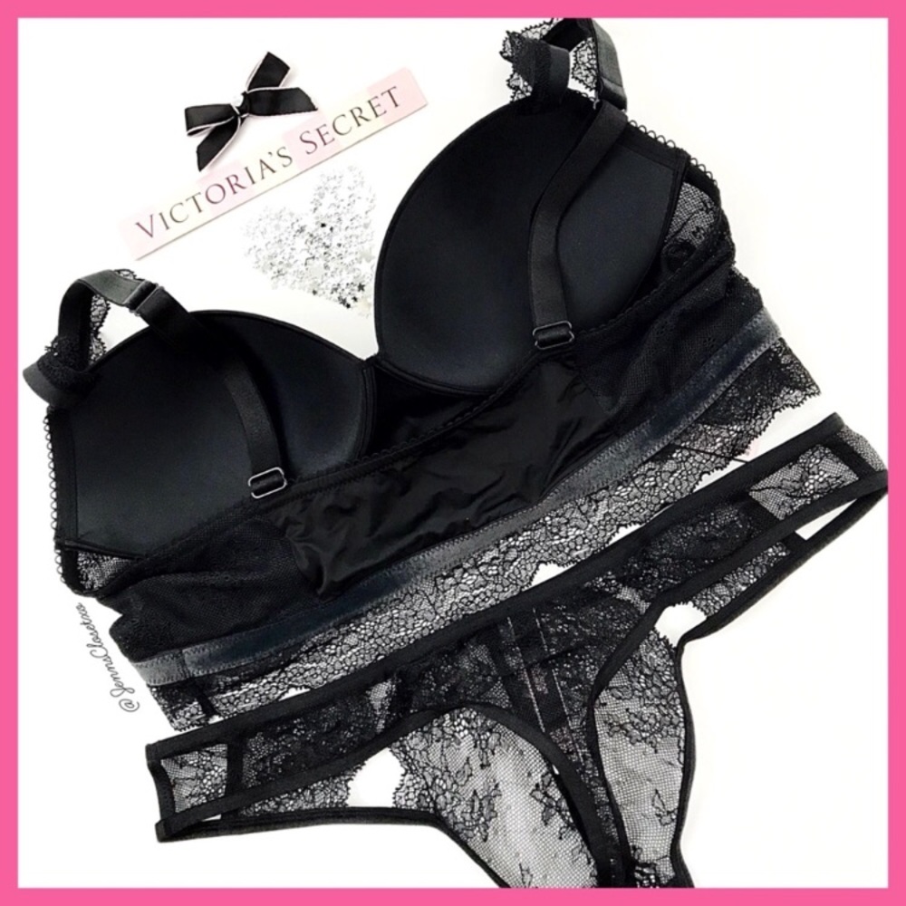 •Victoria’s Secret• Push-up bralette & Lace Thong - Picture 5 of 5